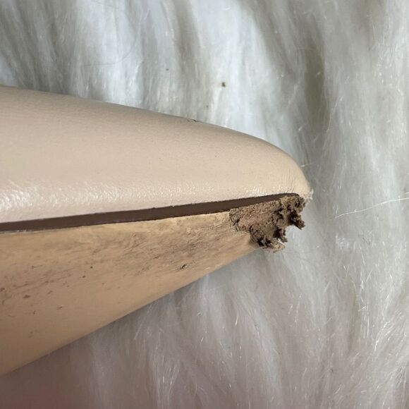 Charles David Nude Maxx Leather Stiletto Heels Sz 11 - Picture 6 of 6